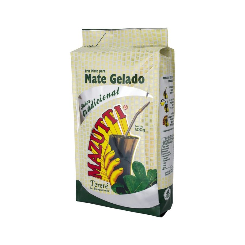 erva mate mazutti terere tradicional 500g