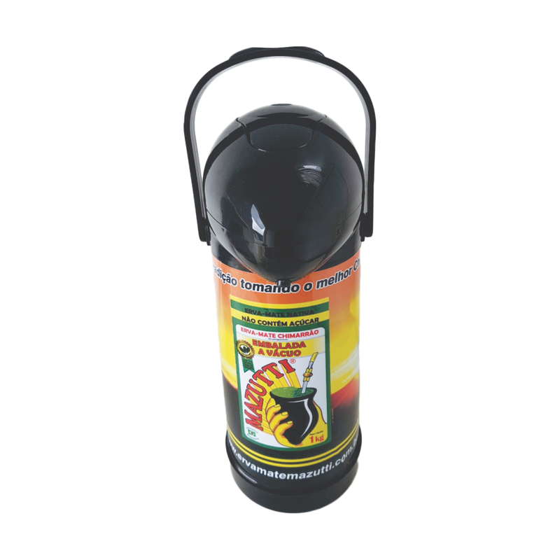 garrafa termica mor 1 0 l plotagem mazutti laranja