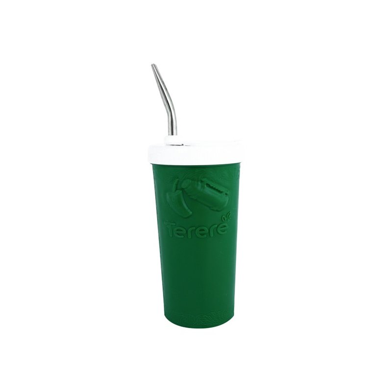 copo termico para terere com bomba pequeno verde