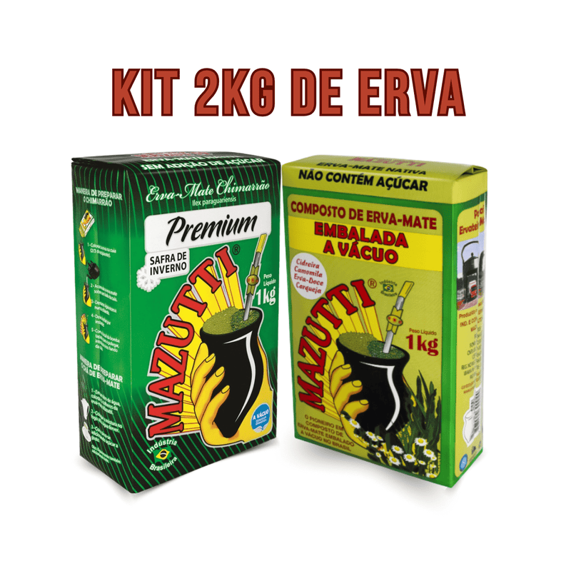 kit 2kg de erva 2